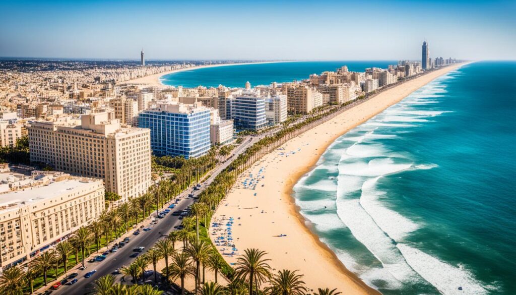 Casablanca Corniche View