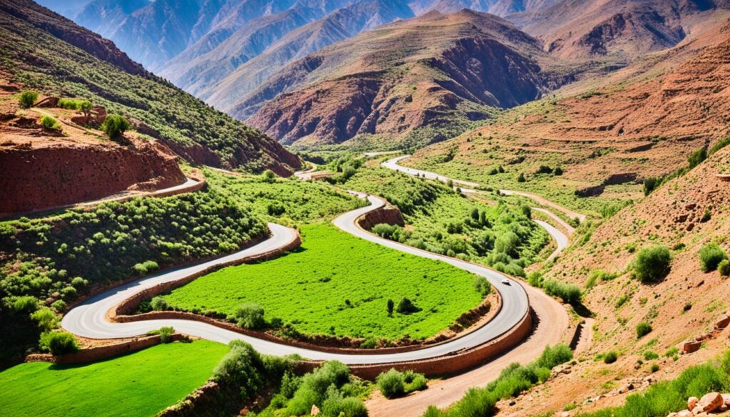 scenic drives in morocco